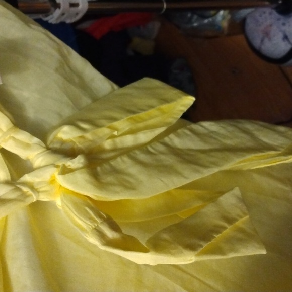 Trinity women's canary yellow sleeveless top Sz Medium - Picture 7 of 17